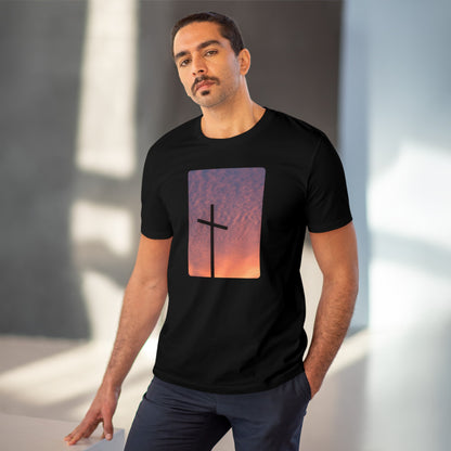 Sunset Crucifix - T-shirt