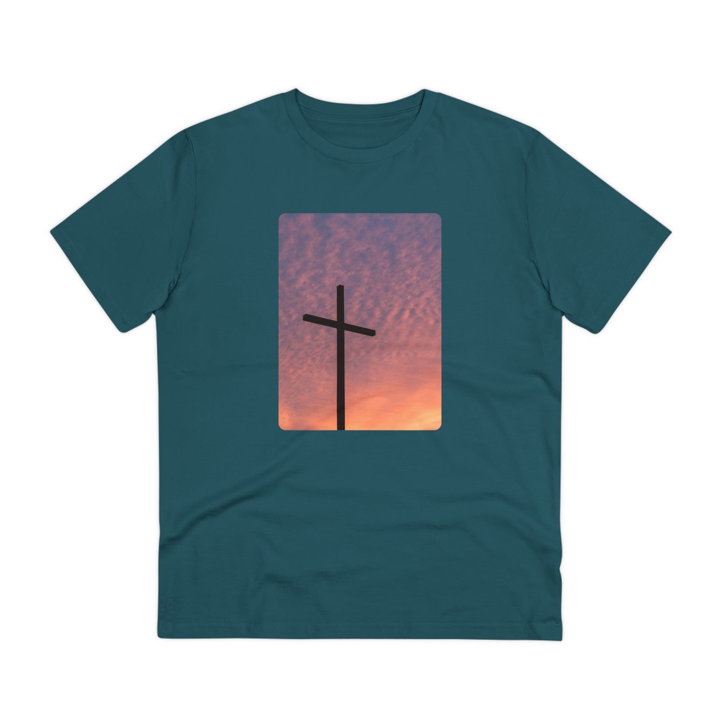 Sunset Crucifix - T-shirt